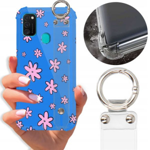Etui Antishock Pasek do SAMSUNG M30S Letnie Wzory