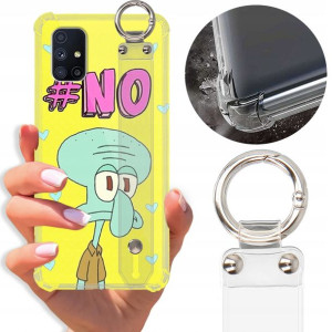 Etui Antishock Pasek do SAMSUNG M51 Bajki Wzory