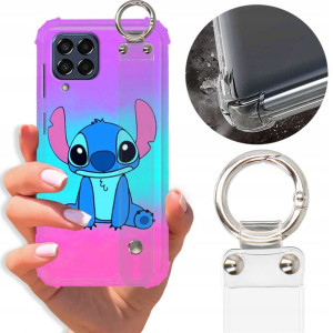 Etui Antishock Pasek do SAMSUNG M53 5G Case Wzory