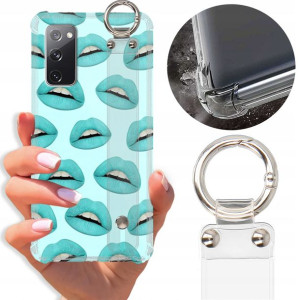 Etui Antishock Pasek do SAMSUNG S20 LITE Top Wzory