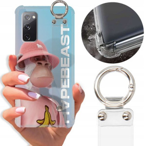Etui Antishock Pasek do SAMSUNG S20FE 5G Miś Wzory