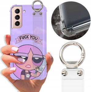 Etui Antishock Pasek do SAMSUNG S21 5G Bajki Wzory