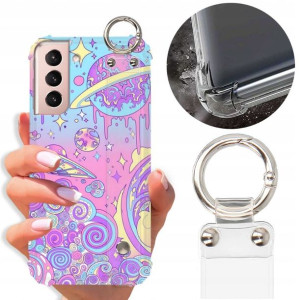 Etui Antishock Pasek Do SAMSUNG S21 Modne Wzory