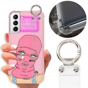 Etui Antishock Pasek Do SAMSUNG S21 PLUS Top Wzory