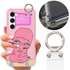 Etui Antishock Pasek Do SAMSUNG S23 Modne Wzory