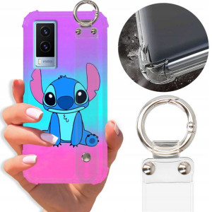 Etui Antishock Pasek do VIVO V21E 4G Letnie Wzory