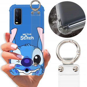 Etui Antishock Pasek do VIVO Y20 2021 Letnie Wzory