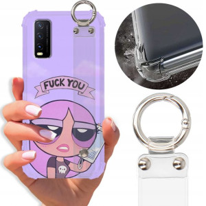 Etui Antishock Pasek do VIVO Y20S Bajki Top Wzory
