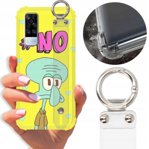 Etui Antishock Pasek do VIVO Y51 2020 Bajki Wzory