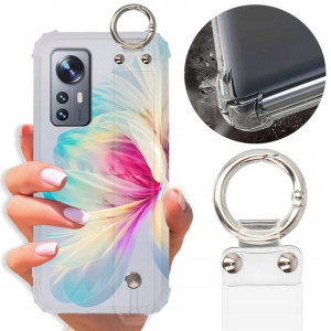 Etui ANTISHOCK PASEK do XIAOMI 12 Kwiatowe Wzory