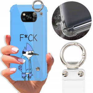 Etui Antishock Pasek do XIAOMI POCO X3 Case Wzory