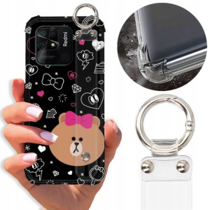 Etui Antishock Pasek do XIAOMI REDMI 10C 4G Wzory