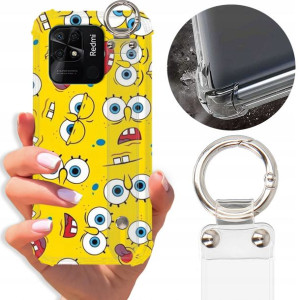 Etui Antishock Pasek do XIAOMI REDMI 10C 4G Wzory