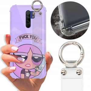 Etui Antishock Pasek do XIAOMI REDMI 9 Bajki Wzory
