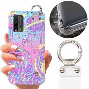 Etui Antishock Pasek Do XIAOMI REDMI 9T Top Wzory