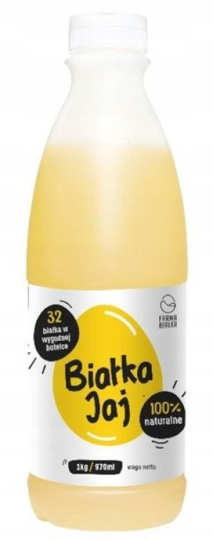 Farma Białka 100% Płynne Czyste Białko Jaj 1000g
