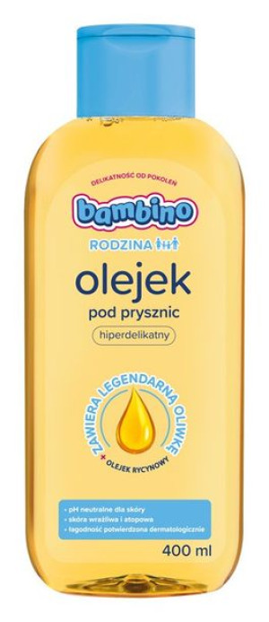 Bambino Rodzina Olejek pod prysznic hipoalergiczny  400ml