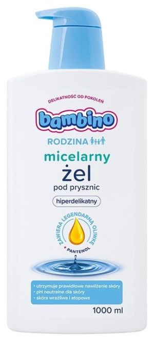 Bambino Rodzina Żel pod prysznic hipoalergiczny  1000ml