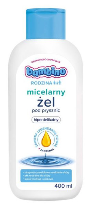 Bambino Rodzina Żel pod prysznic hipoalergiczny  400ml