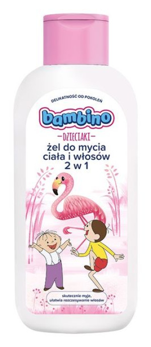 BAMBINO Żel do mycia ciała i włosów 2w1 dla dzieci i niemowląt "Dzieciaki"-
