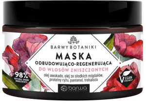 BARWA Barwy Botaniki Maska odbudowująco - regenerująca do włosów zniszczony