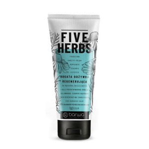 BARWA Five Herbs Bogata Odżywka regenerująca - do włosów zniszczonych 180ml
