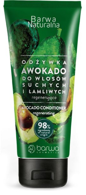 BARWA Naturalna Awokado Odżywka regenerująca do włosów suchych i łamliwych