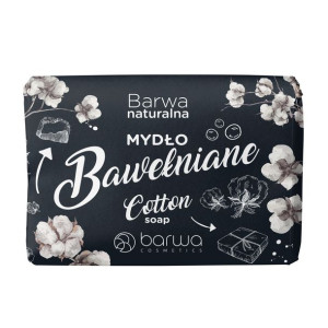 BARWA Naturalna Mydło w kostce Bawełniane  100g