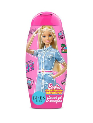 Bi-es Kids Żel pod prysznic i szampon 2w1 Barbie Dreamhouse Adventures 250m