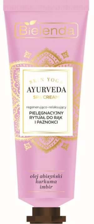 Bielenda Ayurveda Skin Yoga SPA Cream Regenerująco - Relaksujący Rytuał pie