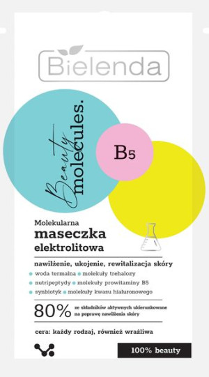 Bielenda Beauty Molecules.Molekularna Maseczka elektrolitowa - do każdego r