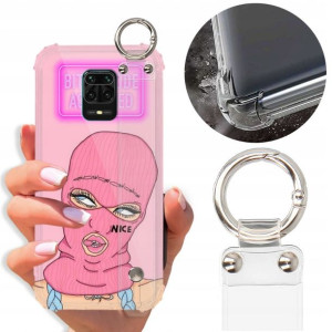 Etui Antishock Pasek Do XIAOMI REDMI NOTE 9S Wzory