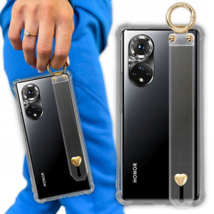 Etui Antishock Pasek Serce do HUAWEI HONOR 50 PRO