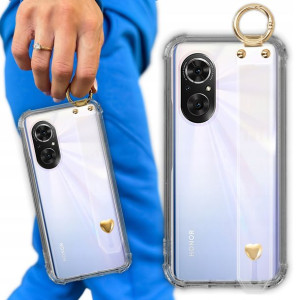 Etui Antishock Pasek Serce do HUAWEI HONOR 50SE