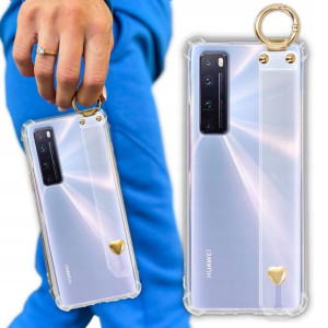 Etui Antishock Pasek Serce do HUAWEI NOVA 7 PRO