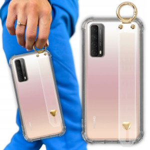 Etui Antishock Pasek Serce do HUAWEI P SMART 2021
