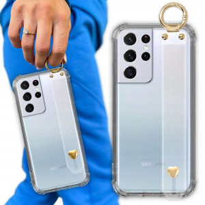 Etui Antishock Pasek Serce do SAMSUNG S30 ULTRA