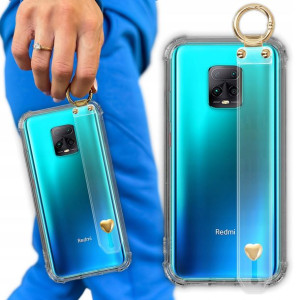 Etui Antishock Pasek Serce do XIAOMI REDMI 10X 5G