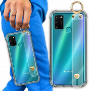 Etui Antishock Pasek Serduszko do HUAWEI HONOR 9A