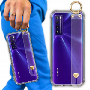 Etui Antishock Pasek Serduszko do HUAWEI NOVA 7
