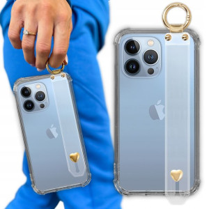 Etui Antishock Pasek Serduszko do IPHONE 13 PRO