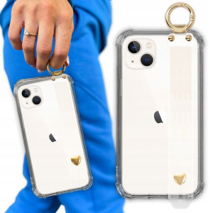 Etui Antishock Pasek Serduszko do IPHONE 14 PLUS