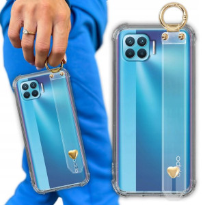 Etui Antishock Pasek Serduszko do OPPO RENO 4 LITE