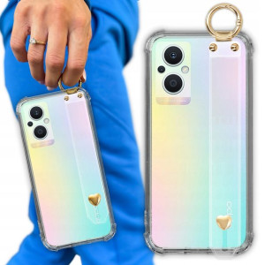 Etui Antishock Pasek Serduszko do OPPO RENO 7Z 5G