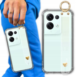 Etui Antishock Pasek Serduszko do OPPO RENO 8 5G