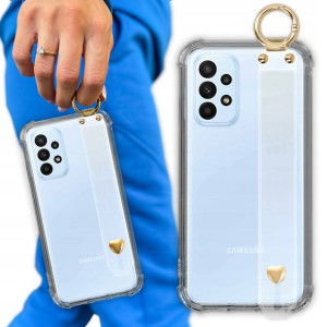 Etui Antishock Pasek Serduszko do SAMSUNG A23 5G