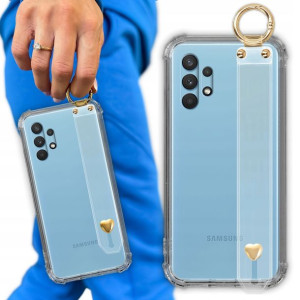 Etui Antishock Pasek Serduszko do SAMSUNG A32 5G