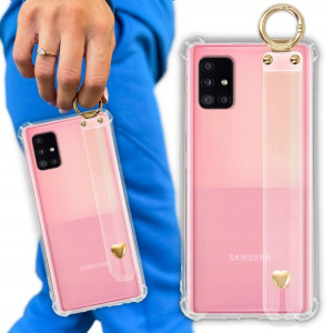Etui Antishock Pasek Serduszko do SAMSUNG A51 5G
