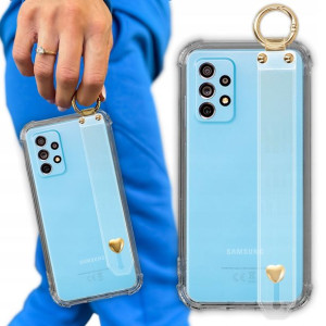 Etui Antishock Pasek Serduszko do SAMSUNG A73 5G
