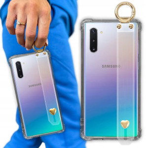 Etui Antishock Pasek Serduszko do SAMSUNG NOTE 10